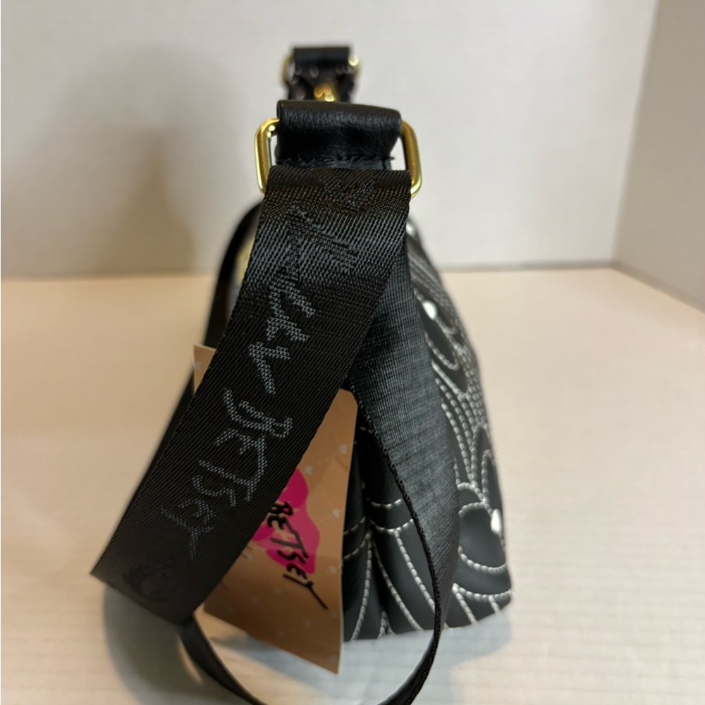 Betsey Johnson Heart-Quilted Crossbody Bag - Picture 8 of 11